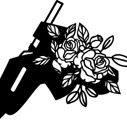 (s190-1-G) Floral Glue Gun