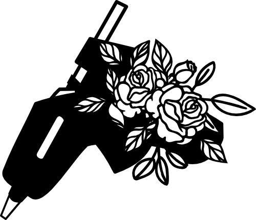 (s190-1-G) Floral Glue Gun