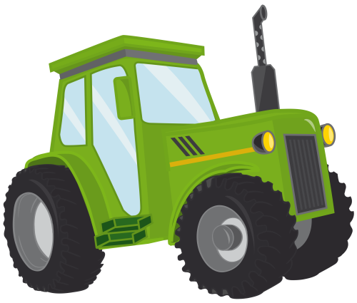 (191-01-1A) Green Tractor