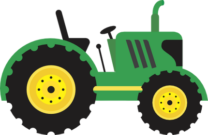 (191-01-1E) Green Tractor