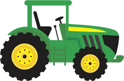 (191-01-1F) Green Tractor