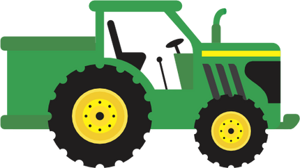 (191-01-1G) Green Tractor