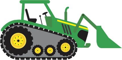 (191-01-1I) Green Tractor