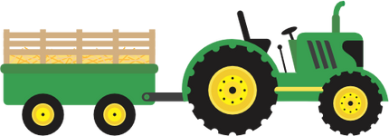 (191-01-1M) Green Tractor