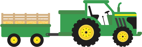 (191-01-1O) Green Tractor