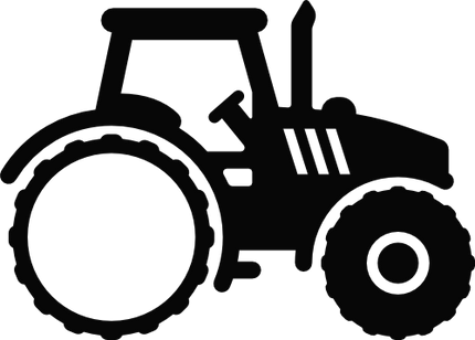 (191-02-A) Farm Tractor Frame
