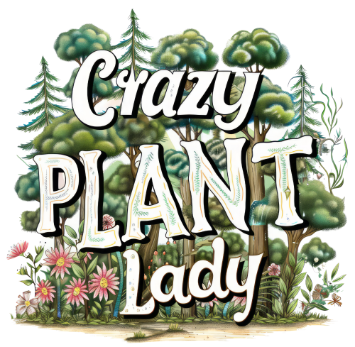 (196-02-A) Crazy Plant Lady