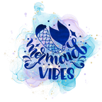 (198-10-H) Mermaid Vibes Purple Blue Watercolor