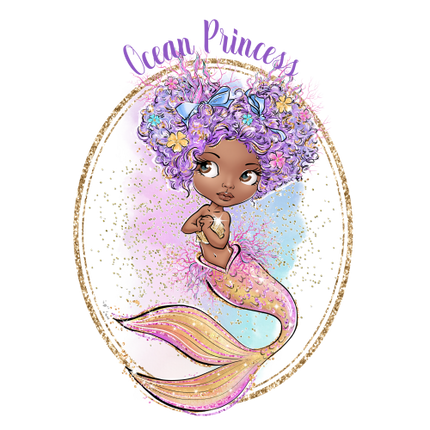 (198-09-A) Ocean Princess Mermaid