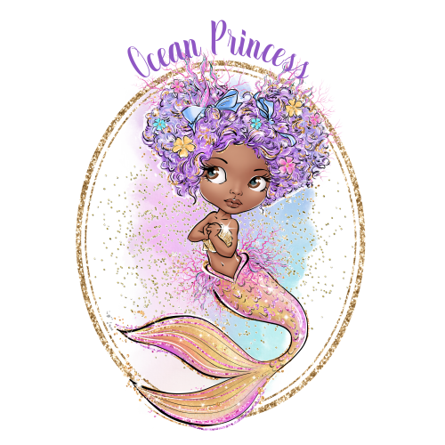 (s198-5B) Ocean Princess Mermaid