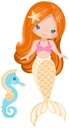 (198-06) Mermaid & Friend Duo