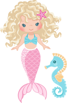 (198-06) Mermaid & Friend Duo