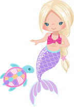 (198-06) Mermaid & Friend Duo