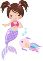 (198-06) Mermaid & Friend Duo