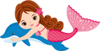 (198-06) Mermaid Dolphin