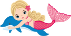 (198-06) Mermaid Dolphin