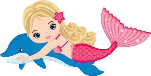 (198-06) Mermaid Dolphin