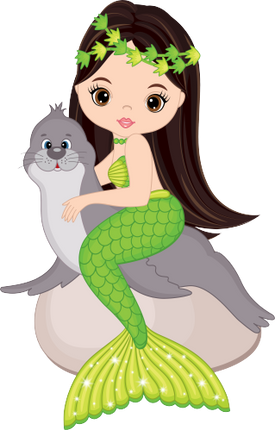 (198-06) Mermaid Seal