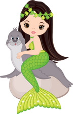 (198-06) Mermaid Seal
