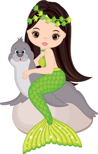 (198-06) Mermaid Seal