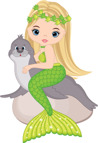 (198-06) Mermaid Seal