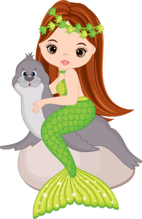 (198-06) Mermaid Seal