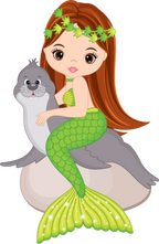(198-06) Mermaid Seal