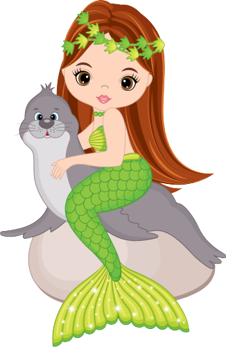 (198-06) Mermaid Seal
