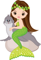 (198-06) Mermaid Seal