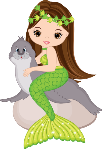 (198-06) Mermaid Seal