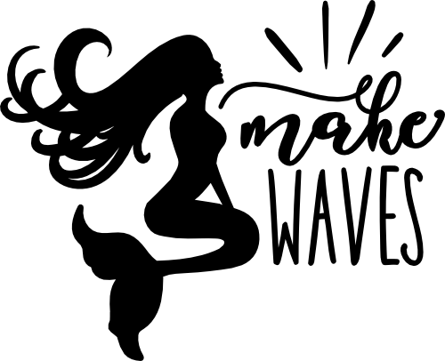 (198-07-1O) Make Waves Mermaid