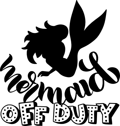 (198-07-1U) Mermaid Off Duty