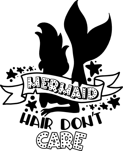 (198-07-1W) Mermaid Hair Don't Care