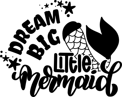 (198-07-1Y) Dream Big Little Mermaid