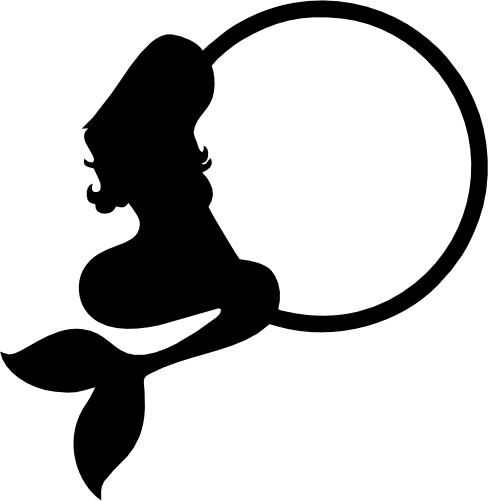 (s198-2B) Mermaid Frame