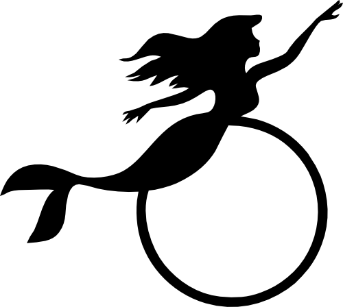 (s198-2C) Mermaid Frame