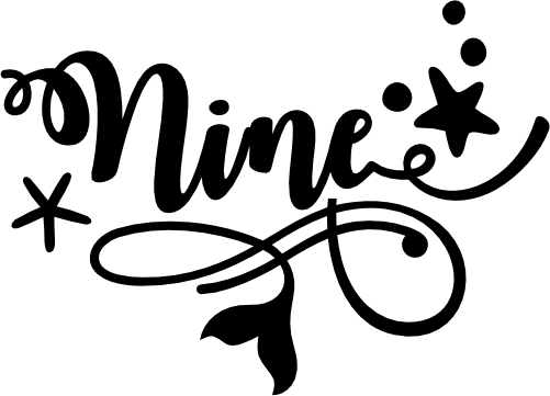 (s198-9B) Mermaid Script Nine