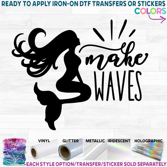 (s198-7-O) Make Waves Mermaid