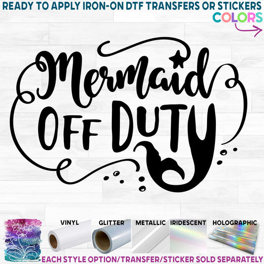 (s198-7-M) Mermaid Off Duty