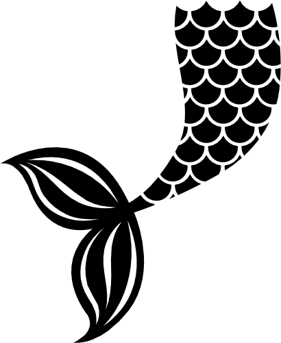 (s198-3-H) Mermaid Tail