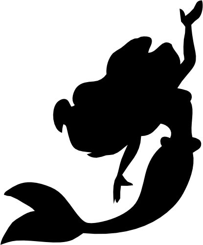 (198-01-H) Mermaid Silhouette