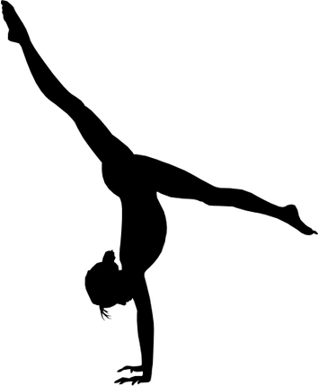 (s019-1-1R) Gymnastics Gymnast