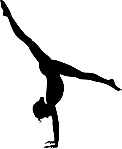 (s019-1-1R) Gymnastics Gymnast