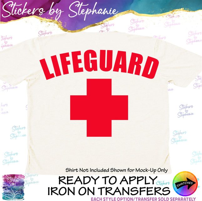 (s2-03-052) Lifeguard Iron-On Transfer