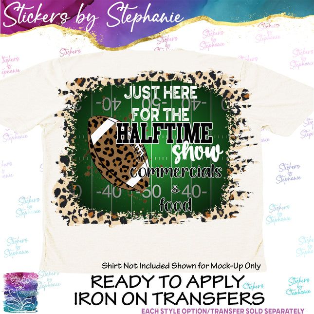 (s2-04-011) Food Halftime Shows Commercials Football  Iron-On Transfer