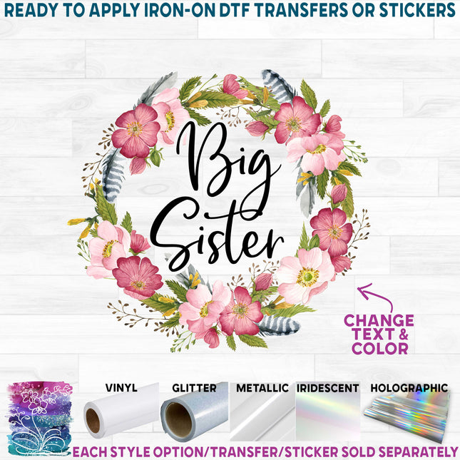 (002-04) Custom Text Wild Rose Floral Flowers Watercolor