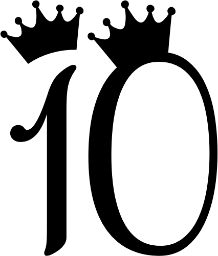 (s020-3A) Princess Queen Crown Script Number