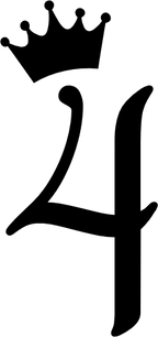 (s020-3A) Princess Queen Crown Script Number