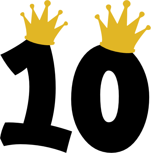 (s020-3B) Crown Numbers Princess Queen King Prince