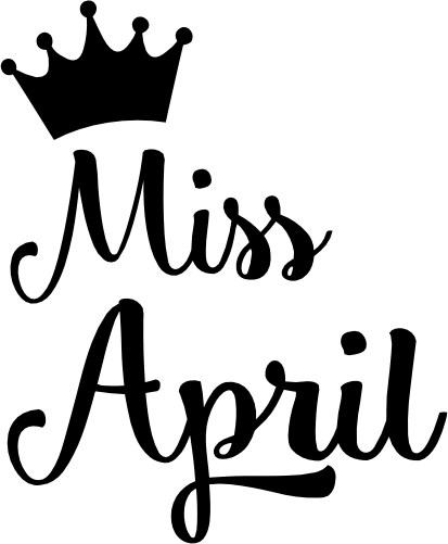 (020-04-C) Miss April Crown